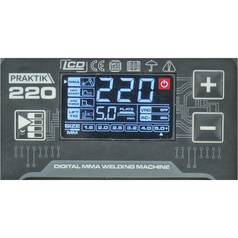 Panel spawarki praktik 220
